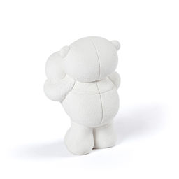 Заготовка для декорирования Love2art ТА-06 Фигурка гипс 3 х 6 х 10 см 1 шт 01 Мишка с сердцем  фото 3