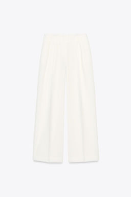 WIDE-LEG TROUSERS WITH DARTS - Zara фото 4