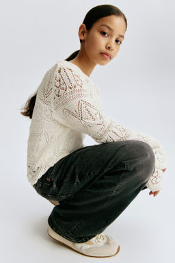 Baggy Fit Bootcut Leg Jeans - H&m фото 11