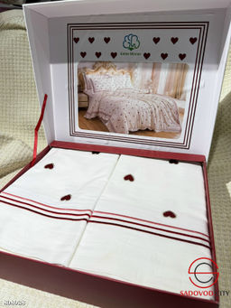 Комплект постельного белья из хлопка