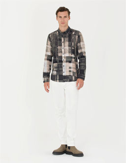 Siyah Slim Fit Uzun Kollu G_mlek - Pierre cardin фото 4