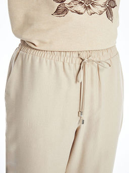 Beli Lastikli Loose Fit Kad?n Pantolon - Waikiki фото 3