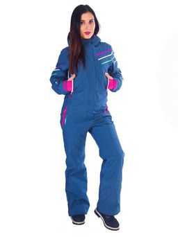 Комбинезон B-8691 Джинсовый