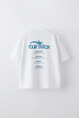 TOUR TRACK T-SHIRT - Zara фото 2
