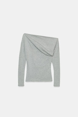 TOP ASIM?TRICO SOFT / Gris vigor? - Zara фото 8