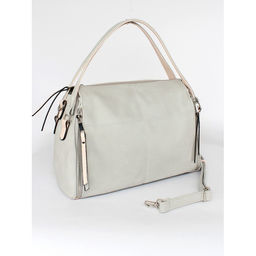 Сумка женская искусственная кожа ADEL-258/2в/ММ. 1отдел. плеч/ремень, серый/розовый 259311