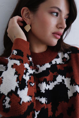 10039 Свитер коричневый - Martichelli фото 21