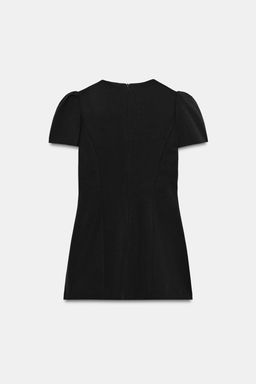 VESTIDO MINI LAZO / Negro - Zara фото 7