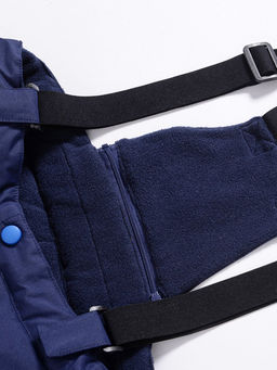 Горнолыжный костюм Valianly детский темно-синего цвета 90071TS - V a l i a n l y фото 14