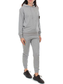 NOE102 GRAY Костюм спортивный женский (хлопок 90%, полиэстер 10%)