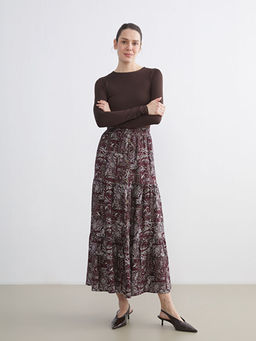 Beli Lastikli Desenli Klo? Etek