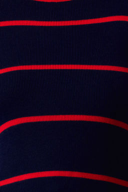 Ekru Omuzu Volanl? Cizgili Triko Kazak TWOAW25KZ00243 - Trendyolmilla фото 9