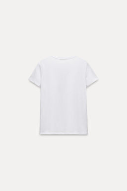 T-SHIRT WITH POCKET - Zara фото 10