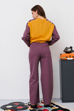 Брюки NIKVA н467-1 черника  фото 2