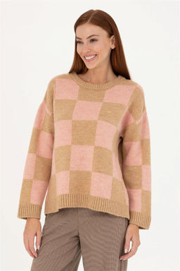 Женский песочный свитер - U.s. polo assn фото 3