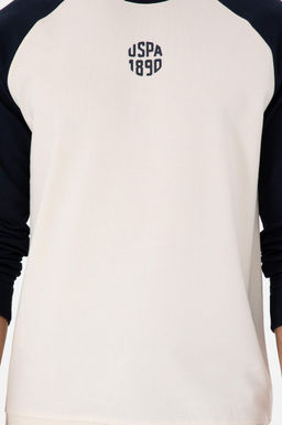 Мужской кремовый свитшот Неожиданная скидка в корзине - U.s. polo assn фото 7