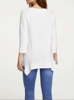 Пуловер, белый - Linea tesini фото 4
