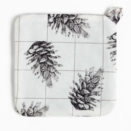 Прихватка Этель Merry Christmas 19х19см,100% х/л, ватин 250г/м2  фото 2