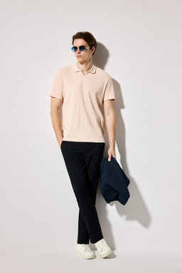 Tailored Fit Dokuma Pantolon