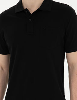 Siyah Regular Fit Basic Ti__rt - Pierre cardin фото 13