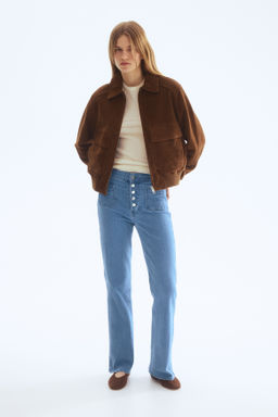 Flared Leg High Waist Jeans - H&m фото 2