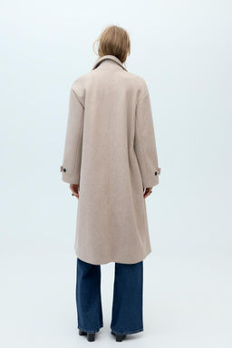 OVERSIZED SOFT COAT - Zara фото 14