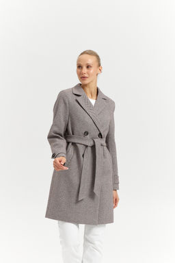 Пальто женское демисезонное 25570 (клетка britny) - Kankan фото 49