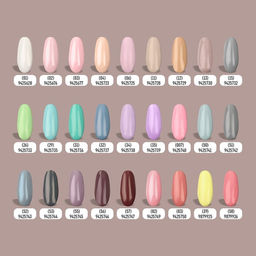 Гель лак для ногтей DELICATE NUDE, 3-х фазный, 8 мл, LED/UV, цвет зелёный (26) - Queen fair фото 6