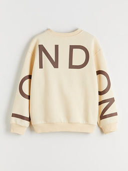 Bisiklet Yaka K?z ?ocuk Sweatshirt