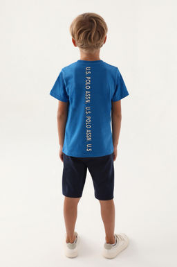 Erkek _ocuk _ndigo Pijama Tak_m_ Sepette S_rpriz _ndirim - U.s. polo assn фото 4
