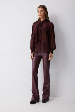 Блуза LYUSHe 4221 бордо  фото 2