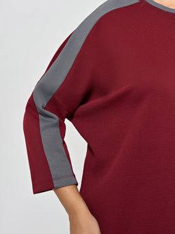 Костюм 0001-3а бордовый