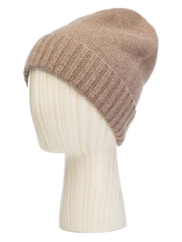 Шапка жен. шерсть+анг+нейл LB-A53060 taupe