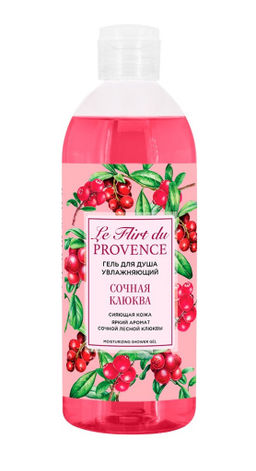 ЛЕ ФЛИР гель д/душа 500мл Сочная клюква