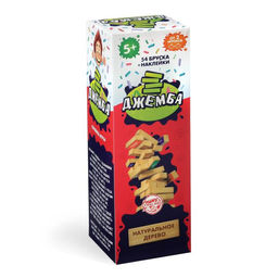 Падающая башня дженга Джемба с фантами, 54 бруска, 5+ - Лас играс фото 6