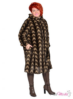 Шубка Модель №1776 размеры 44-84 - Plusmoda фото 22