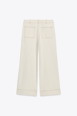 TOPSTITCHED CULOTTES - Zara фото 4