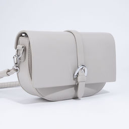 Сумка-мессенджер на магните, длинный ремень, цвет серый - Simaland фото 3