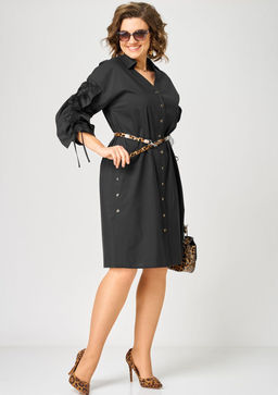 Платье EVA GRANT 7102 черный