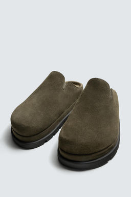 ZUECO PIEL VOLUMEN / Verde - Zara фото 5