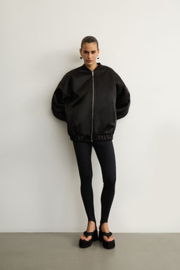 Бомбер утепленный из сатина - Mollis фото 2