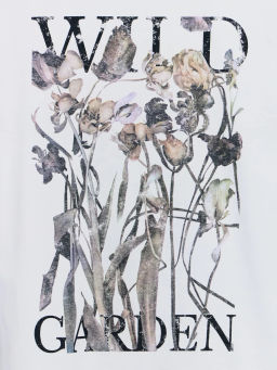 Футболка relax fit с принтом / Zarina