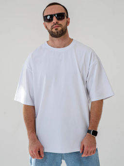 Хлопковая футболка  Оверсайз - Оптима фото 2