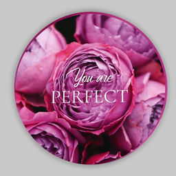 Набор шляпных коробок для цветов 4 в 1, упаковка подарочная, Пионы, 20?17.5 - 16?14 см