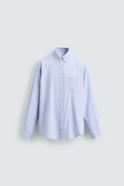 REGULAR FIT STRIPED SHIRT - Zara фото 6