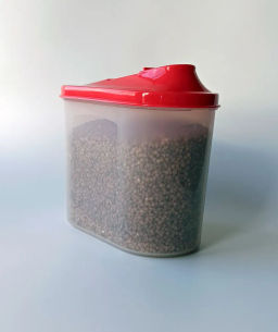 Банка 1,5л для сыпучих продуктов овал - Полимербыт фото 9