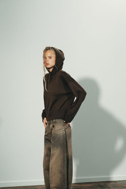 KNIT HOODIE - Zara фото 5
