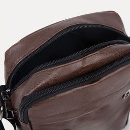 Сумка мужская, цвет коричневый - Simaland фото 3