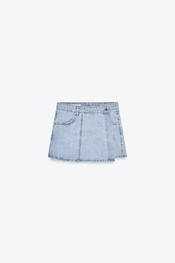 Z1975 WRAP DENIM SKORT