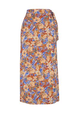 TRENDYOLMILLA Cok Renkli Cicek Desenli Viskon Kumasl? Midi Dokuma Etek TWOSS23ET00294 фото 14